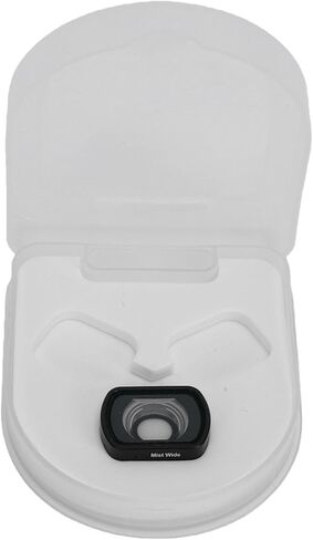 0.72x Wide Angle Lens for Pockets 4, Magnetic Optical Glass Camera Lens with HD Coating, Aluminum Alloy Design for Expanded Field View Landscape Portrait Photography in Kuwait