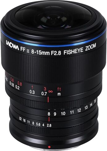 Laowa 8-15mm f/2.8 Fisheye Zoom Lens for Sony E Starter Kit | Full Frame Manual Focus Ultra Wide 8mm to 15mm for Photo Video Creator Work (VE815FE) + Cleaning Kit + More (4pc Bundle) in Kuwait