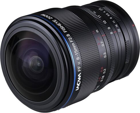 Laowa 8-15mm f/2.8 Fisheye Zoom Lens for Sony E Starter Kit | Full Frame Manual Focus Ultra Wide 8mm to 15mm for Photo Video Creator Work (VE815FE) + Cleaning Kit + More (4pc Bundle) in Kuwait