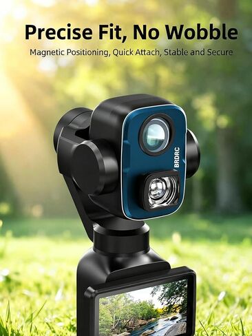 Wide-Angle Lens for DJI Osmo Pocket 4P,Optical Glass,108°FOV in Kuwait