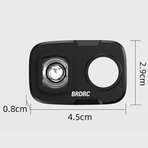 Wide-Angle Lens for DJI Osmo Pocket 4P,Optical Glass,108°FOV in Kuwait