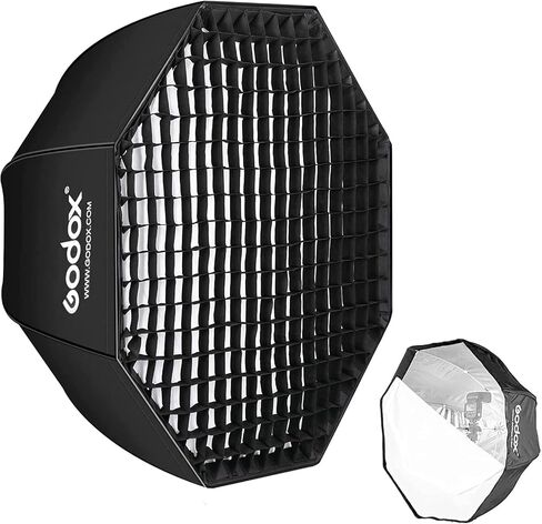 Godox SB-UBW 32 بوصة 80 سم مظلة مثمنة Softbox عاكس عدة مع حقيبة حمل للصورة أو تصوير المنتج مع إضاءة SUPON USB LED (32 بوصة/80 سم-1 قطعة) in Kuwait