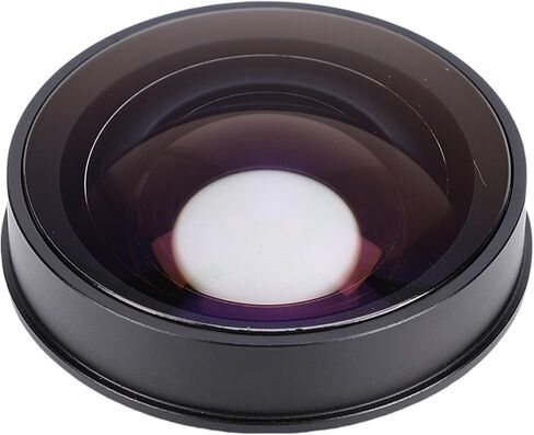 Fabater Wide Angle Fisheye Lens 0.2X for Professional Photography, Strong Aluminum Alloy Construction, Fits 37mm Cameras, Great for Outdoor Scenes in Kuwait