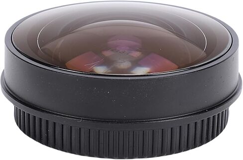 Fabater Wide Angle Fisheye Lens 0.2X for Professional Photography, Strong Aluminum Alloy Construction, Fits 37mm Cameras, Great for Outdoor Scenes in Kuwait