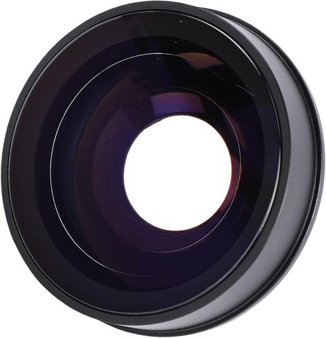 Fabater Wide Angle Fisheye Lens 0.2X for Professional Photography, Strong Aluminum Alloy Construction, Fits 37mm Cameras, Great for Outdoor Scenes in Kuwait
