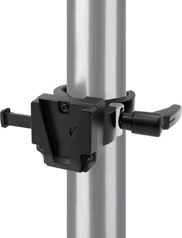 V Mount Battery Clamp Mount, V Mount Tripod Battery Plate with Crab-Shaped Quick Release Clamp Compatible with DSLR Camera Battery Sony FXLION Batteries (Black) in Kuwait