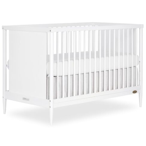 Dream On Me Clover Changing Table with Rounded Spindles in White in Kuwait