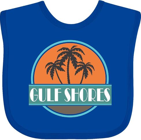 Gulf Shores Alabama Vacation Baby Bib in Kuwait