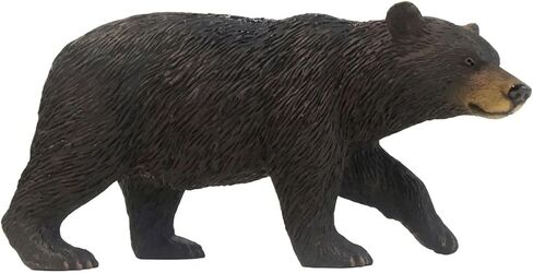 Conversation Concepts Black Bear Figurine | Detailed Black Bear Figurine Cast in Durable Stone Resin and Individually Hand Painted for a Realistic Cabin Decor Accent in Kuwait