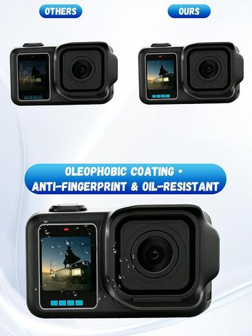 [2+2 Pack] for GoPro MISSION 1 Pro Hydrogel Film Screen Protector. Self-Healing Anti-Scratch Bubble Free Easy Installation. in Kuwait