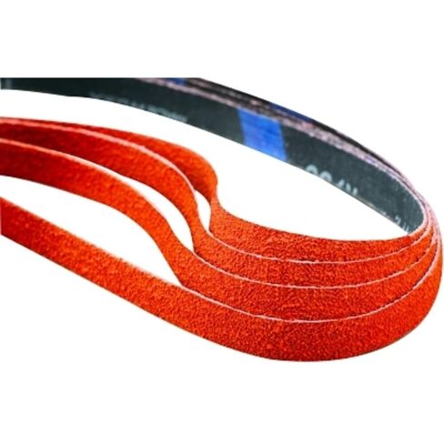 Norton SG Blaze R980P File Abrasive Belt, Cloth Backing, Ceramic Aluminum Oxide, Waterproof, 1/2" Width x 18" Length, Grit 80 (Pack of 50) in Saudi Arabia