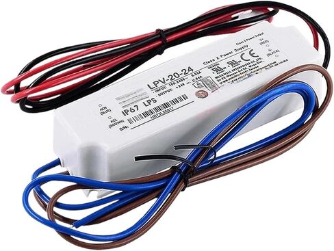 20W Single Output Switching Power Supply LPV-20-5 LPV-20-12 LPV-20-15 LPV-20-24 Waterproof Lighting(LPV-20-5) in Kuwait