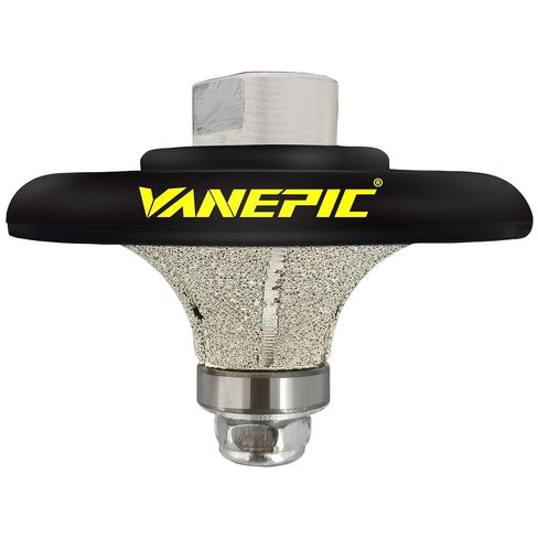 3/4 inch B20 Diamond Demi bullnose Half Bullnose Profile Wheel Diamond Hand Profiler Router Bit with 5/8-11 Thread for Grinder Polisher Granite Marble Concrete and Countertop Edge Shaping in Kuwait