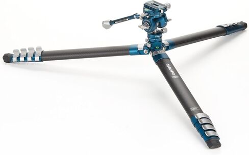 Benro CyanBird Pro Carbon Fiber Lightweight Tripod Kit for Birding & Wildlife for Scopes, Binoculars & Photography, Ball Head, Adjustable Legs, Arca-Swiss Plate, Flip Locks, 60" Max Ht, 9.9lb Payload in Kuwait