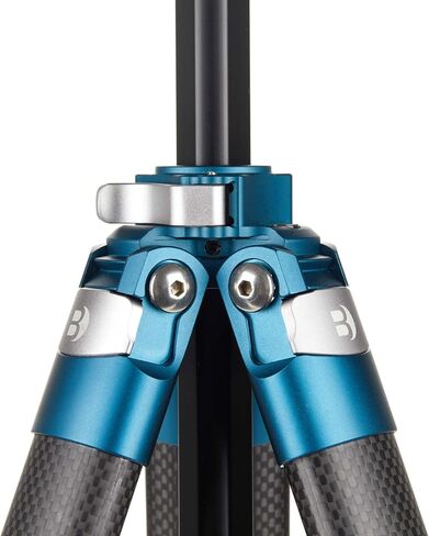 Benro CyanBird Pro Carbon Fiber Lightweight Tripod Kit for Birding & Wildlife for Scopes, Binoculars & Photography, Ball Head, Adjustable Legs, Arca-Swiss Plate, Flip Locks, 60" Max Ht, 9.9lb Payload in Kuwait