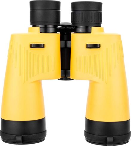 Barska Floatmaster 7x50 Marine Binoculars – Floating, Waterproof, Fogproof, Rubber Armored Boating Binoculars with BAK-4 Prisms & Multi-Coated Optics in Kuwait