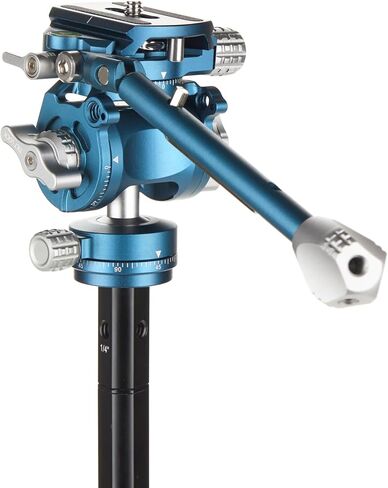 Benro CyanBird Pro Carbon Fiber Lightweight Tripod Kit for Birding & Wildlife for Scopes, Binoculars & Photography, Ball Head, Adjustable Legs, Arca-Swiss Plate, Flip Locks, 60" Max Ht, 9.9lb Payload in Kuwait