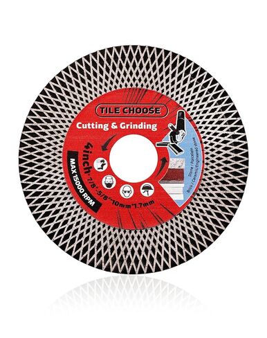 4" Ceramic Cutting Disc,Grinding Tile Blade for Cutting and Grinding Porcelain Tile Granite Marble in Kuwait