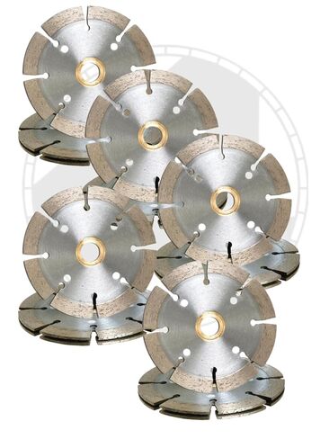 4.5" Pro Grade Tuckpointing Sandwich Style Diamond Blades (10 Pack) in Kuwait