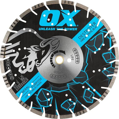 Ultimate Concrete/Asphalt 18'' Diamond Blade 12mm with 15mm Undercut Segment - 1" bore in Kuwait