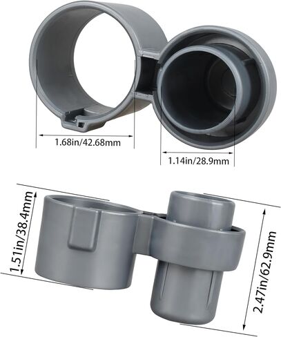 Vacuum Storage Rack For Shark Navigator Lift-Away Deluxe Upright 2 pack | Compatible With NV350 NV351 NV352 NV356E NV360 NV380 UV440 UV540 Vacuum Holder Accessories in Kuwait