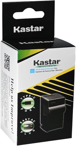 Kastar 4-Pack Battery and AC & USB-C Charger, Compatible with Nikon EN-EL1, Konica Minolta NP-800, Nikon Coolpix 4300 4500 4800 5000 5400 5700 8700 775 880 885 995 E880, Konica Minolta DiMAGE A200 in Kuwait