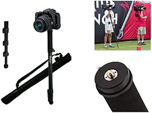 67" Photo/Video Monopod with Case for Nikon Z-5 Z-6 Z-7 II 5II 6II 7II in Kuwait