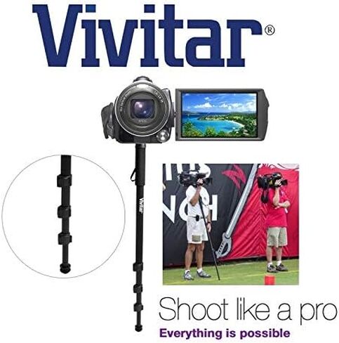 67" Photo/Video Monopod with Case for Nikon Z-5 Z-6 Z-7 II 5II 6II 7II in Kuwait