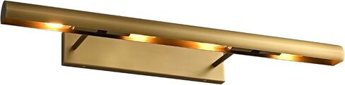 Modern Brass Picture Light (270° Rotatable, Hardwired) - Art Light for Painting, Artwork, Portrait Display, Suitable for Oil Paintings, Galleries, Bookshelves, in Kuwait
