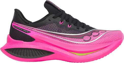 Saucony Women's Endorphin Pro 5 Sneaker, Black/Shock, 8.5 in Kuwait