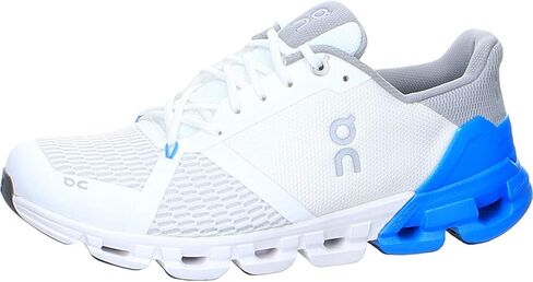 ON Men's Cloudflyer 2021 Running Shoes (White/Blue, 13) in Kuwait
