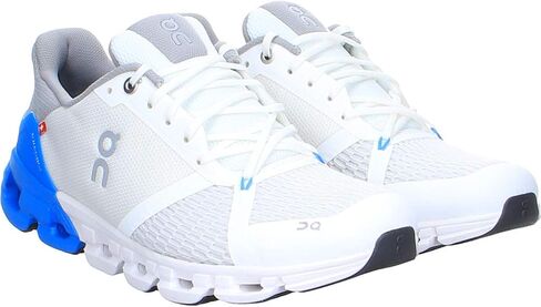 ON Men's Cloudflyer 2021 Running Shoes (White/Blue, 13) in Kuwait