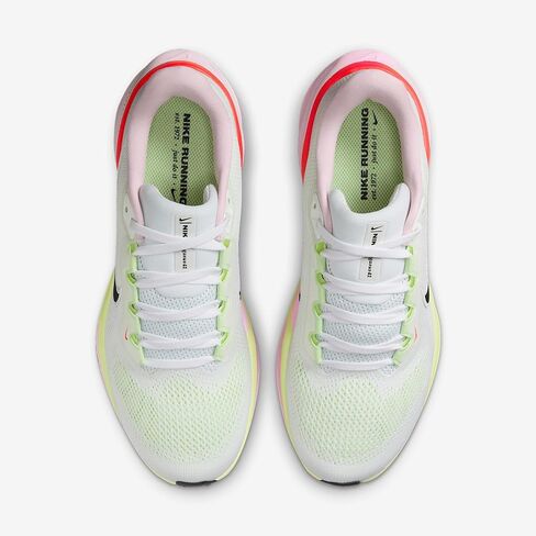 Nike Pegasus 41 Women's Road Running Shoes (IB4377-100, White/Pink Foam/Bright Crimson/Black) Size 10 in Kuwait