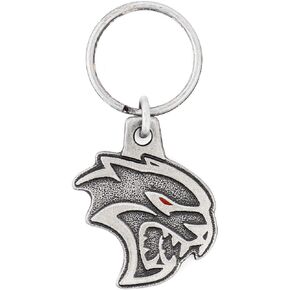 دودج هيلكات ريد آي سلسلة مفاتيح معدنية مخصصة - 2 بوصة × 1 بوصة in Kuwait