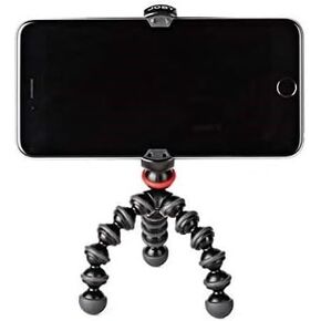 JOBY GorillaPod Mobile Mini: A Portable Mini GorillaPod Tripod That Fits Most iPhones, Androids and Windows Phones Including iPhone 8 & 8 Plus, Google Pixel and Lumia 950 XL,Black