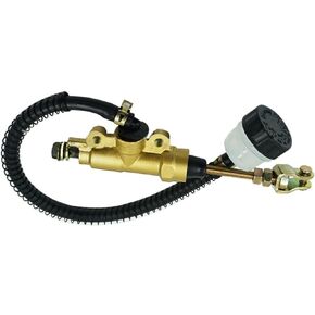 ZHENDAUS Rear Foot Brake Master Cylinder Pump Reservoir Compatible For Honda CR125 CR250 CBR600 VTR1000 motorcycle 43510-KCY-671