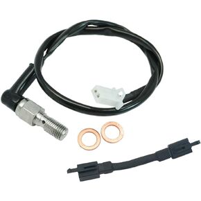 SYUU Motorcycle Universal M10x1.00mm Banjo Bolt Brake Light Switch Fit Hydraulic Front Brake Clutch Pressure Callipers Cylinder Pump
