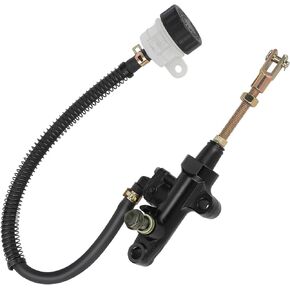 M MATI Rear Foot Brake Master Cylinder for Yamaha ATV & Motorcycle Banshee 350 YFZ350 RZ350 TRI-Z YTZ250 Warrior 350 YFM350 YFG350H 29L-25850-51-00