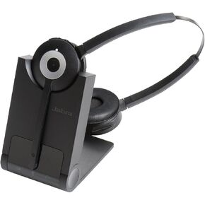 Jabra Wireless; Dect; UC; Headset; Easy; Productive Bluetooth Headset for Softphones - Black