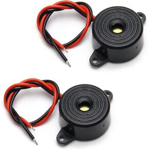 Fielect DC 12V 90dB Active Electronic Buzzer Alarm Sounder Continuous Sound Beep Speaker