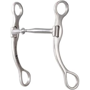 Classic Rope Company 7 1/2in Stainless Cheek Smooth Snaffle Bit