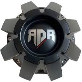 عجلات RDR سوداء غير لامعة غطاء مركز العجلة المخصص المسطح # CBRD1-1P C739-MB in Kuwait