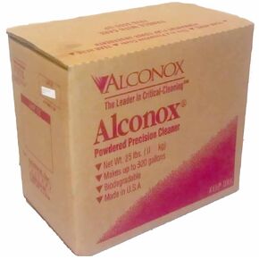 Alconox 1125 Powdered Precision Cleaner, 25lbs Box