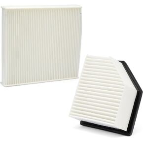 Upgraded 16546-6RA0A Engine Air Filter & 27277-6RC0A Cabin Air Filter Combo Set Compatible with Nissan Rogue 2021 2022 2023