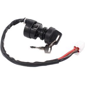 MOTOKU Ignition Switch for Yamaha YFM450 Wolverine Grizzly 450 Kodiak 400