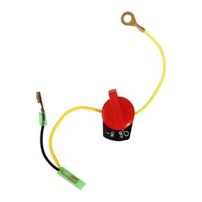 QAZAKY On/Off Engine Stop Kill Switch Control Compatible with GX110 GX120 GX160 GX200 GX240 GX270 GX340 GX390 ED1000 EZ1400 EG1400 EG1000 EZ2500 EZ3500 EZ5000 WT30XK4 WT40XK3 CC4033 26A-BPH3710