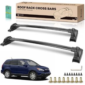 YHTAUTO 165lbs Roof Rack Cross Bars w/Hardware Fit for Honda CRV 2012-2016 w/Side Rails, T6063 Aluminum CrossBars Anti-Rust with Smooth Surface for Skiboard Kayak Snowboard Bike Rooftop Cargo Luggage