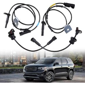 4PCS Wheel Speed Sensor,Slakerbe Front Rear Left Right Side ABS Wheel Speed Sensor Replacement Fit for 2010-2017 EQUINOX/TERRAIN,20811372, 20811371, 25913456,SK970086,970046