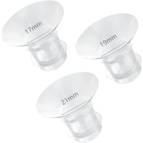 4 PCS Duckbill Valves & Silicone Diaphragm Compatible with S9/S12 Wearable Breastpump, Wearable Breast Pump Accessories Pump S9/S12 Parts Replace (4 Pieces Set)