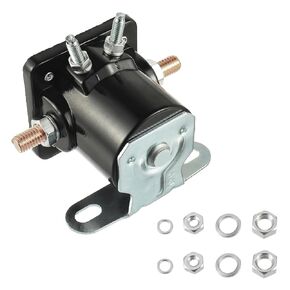 Standard Motor Products SS581T 12V 4-Terminal Heavy Duty Diesel Hot Rod Starter Solenoid Relay Replaced B6AZ-11450-A SW3 B-6A-11450A C6AF C7AF C9AF SS588 F496 SW3